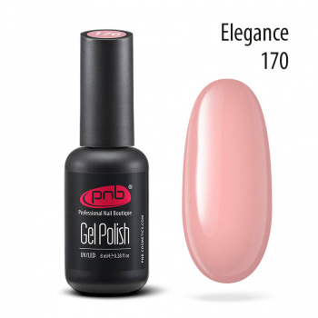 Гель-лак PNB 170 (розово-бежевый насыщенный)