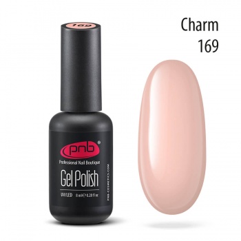 Гель-лак PNB 169 (светло-бежевый с розовинкой)