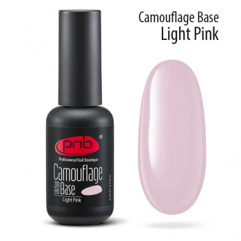 Камуфлирующая база PNB Light Pink (молочно-розовая)